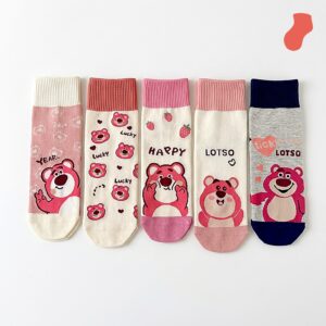 Lotso Bear Ankle Socks