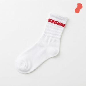 Long socks with SUNSHINE print