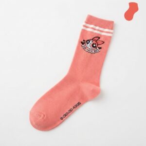Long socks with Powerpuff Girls Blossom design